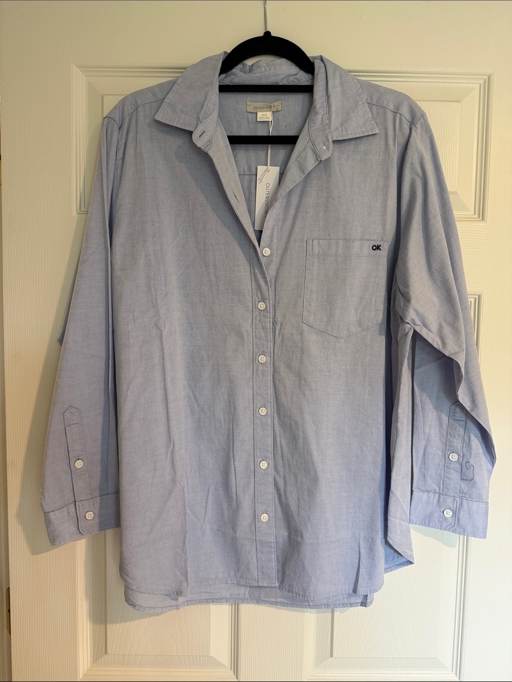 Outerknown Light Blue Oxford Button-Down Shirt - NWT